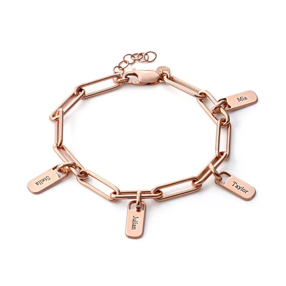 Pulseira Personalizada 'Laços de Familia'
